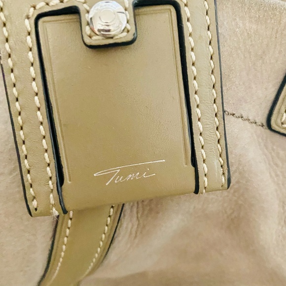 Large Suede TUMI tote brand new - Picture 5 of 6